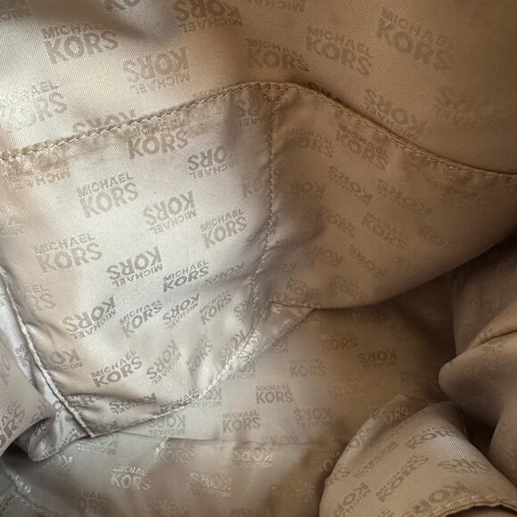 Michael Kors Faux Python Snakeskin Satchel Bag + Adjustable Shoulder Strap - Picture 12 of 15